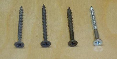 Drywall and wood screws