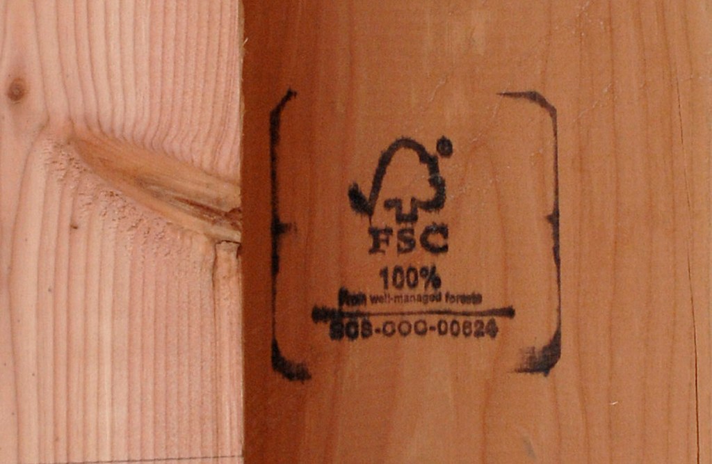 FSC certified wood