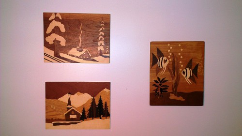My marquetry artwork collection