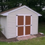 Brand new weatherproof shed doors