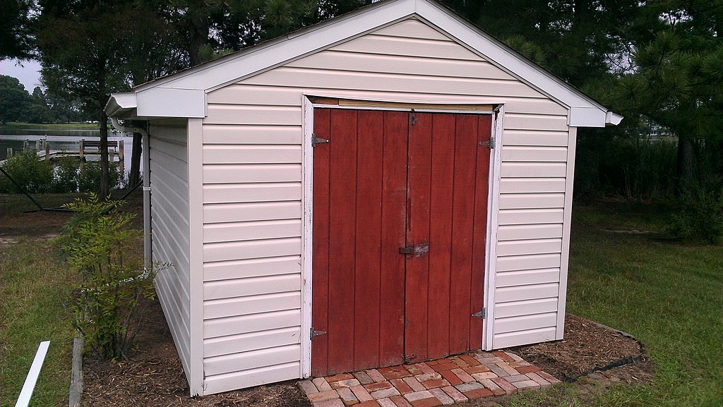 Replacement doors for wood sheds - Builders Villa