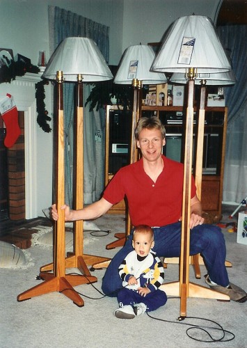 Building lamps is fun for the whole family!