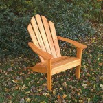 All season Adirondack chair made from cypress