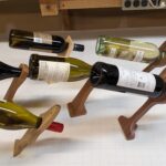 Gravity defying wine holders